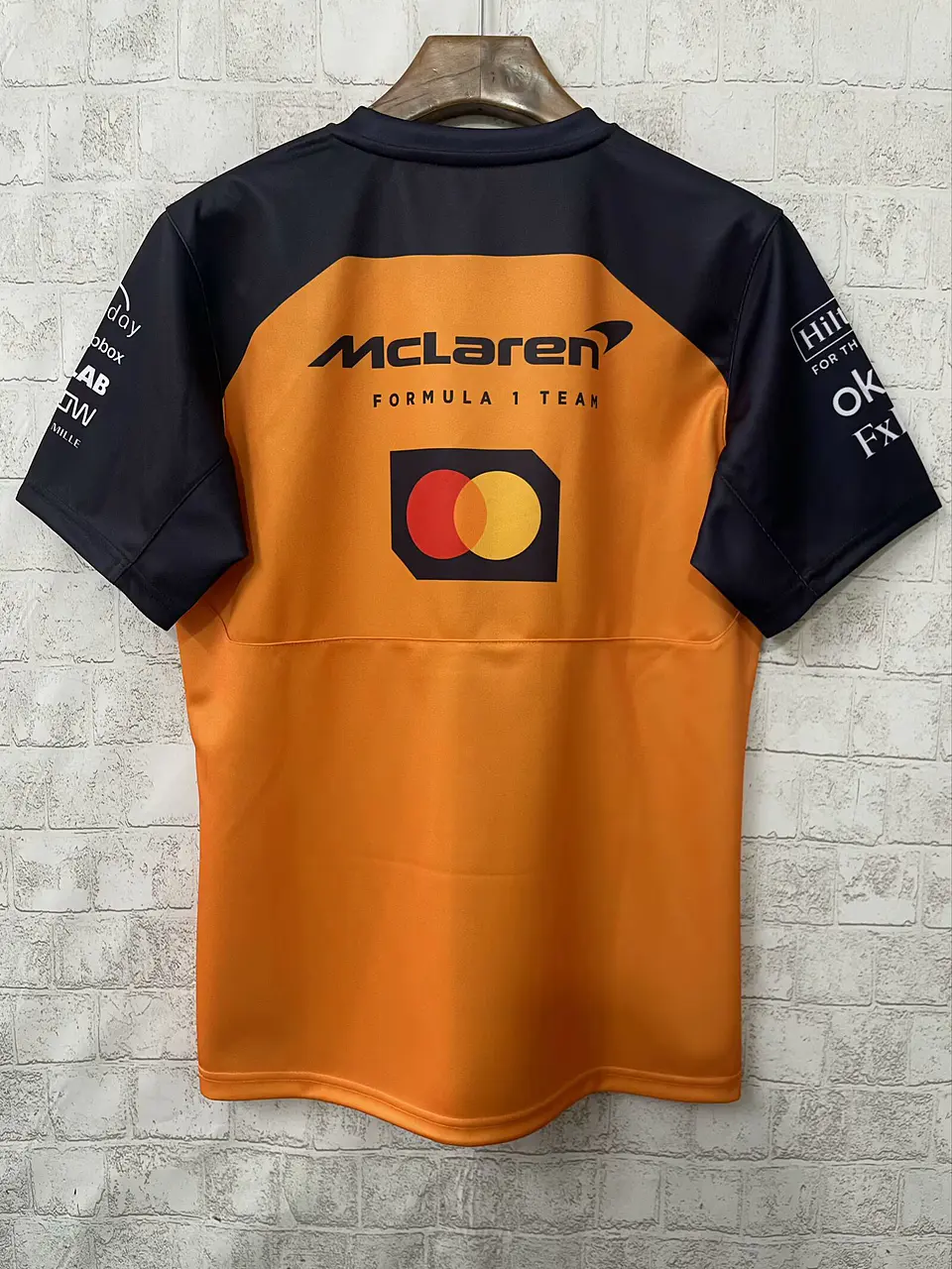T-Shirt Equipa McLaren 2025 - Laranja 4