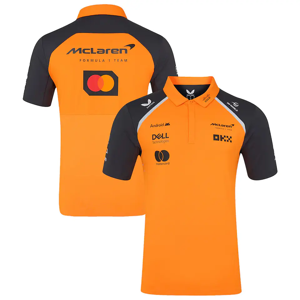 Polo Equipa McLaren 2025 - Laranja  1