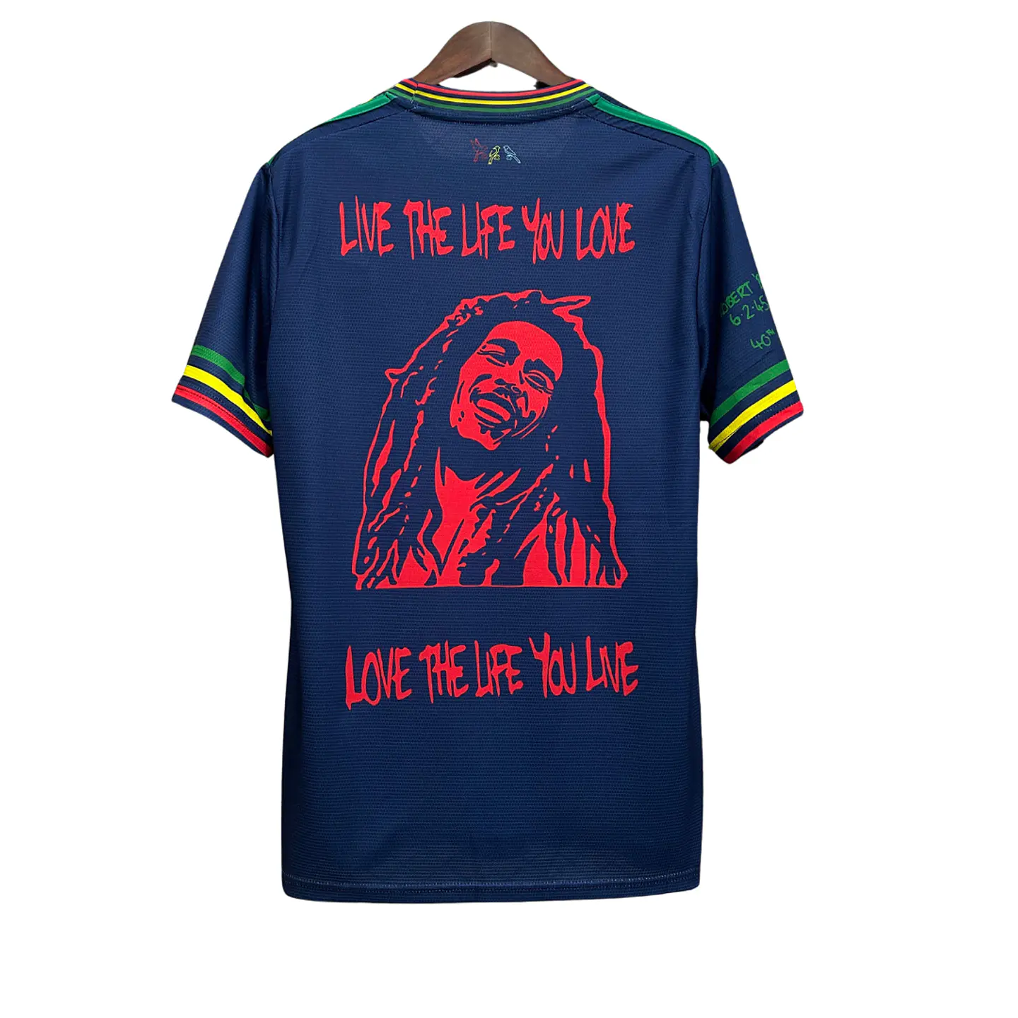 Camisola Ajax Bob Marley 24/25 - Azul 2