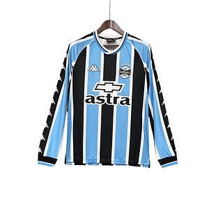 Camisola Grêmio Principal 2000 Manga Comprida - Retro 