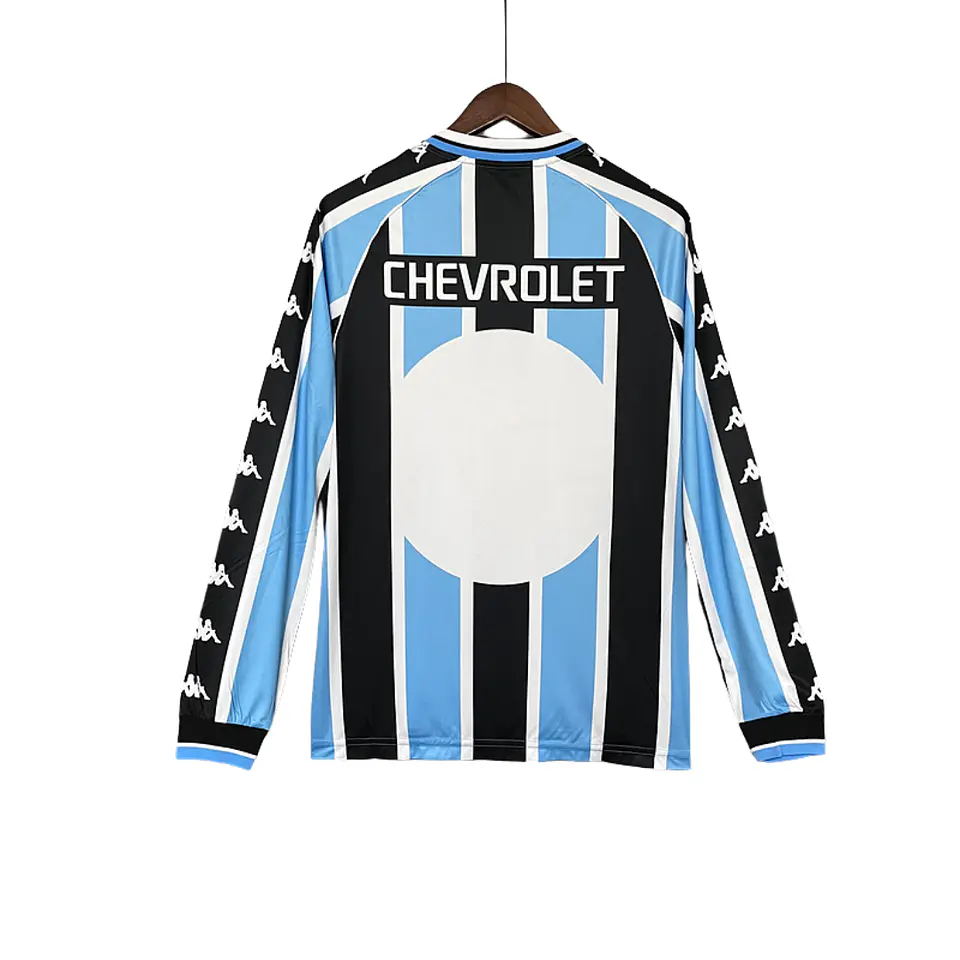 Camisola Grêmio Principal 2000 Manga Comprida - Retro  2