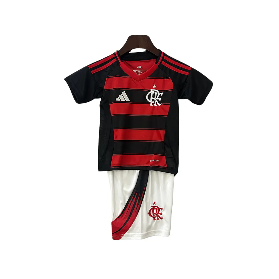 Conjunto Flamengo Primeiro Equipamento 25/26 Criança  1
