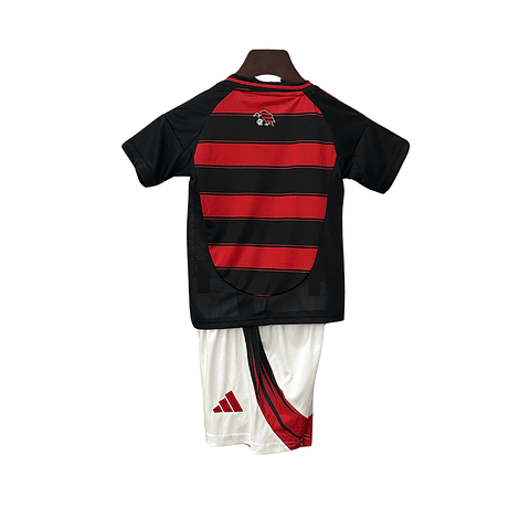 Conjunto Flamengo Primeiro Equipamento 25/26 Criança 
