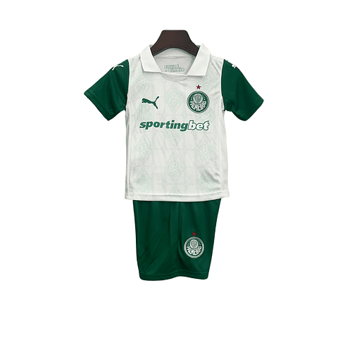 Conjunto Palmeiras Alternativo Equipamento 25/26 Criança 