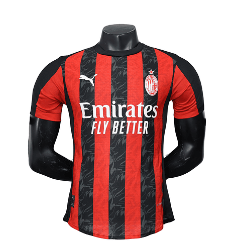 Camisola AC Milan Principal 25/26 - Versão Jogador