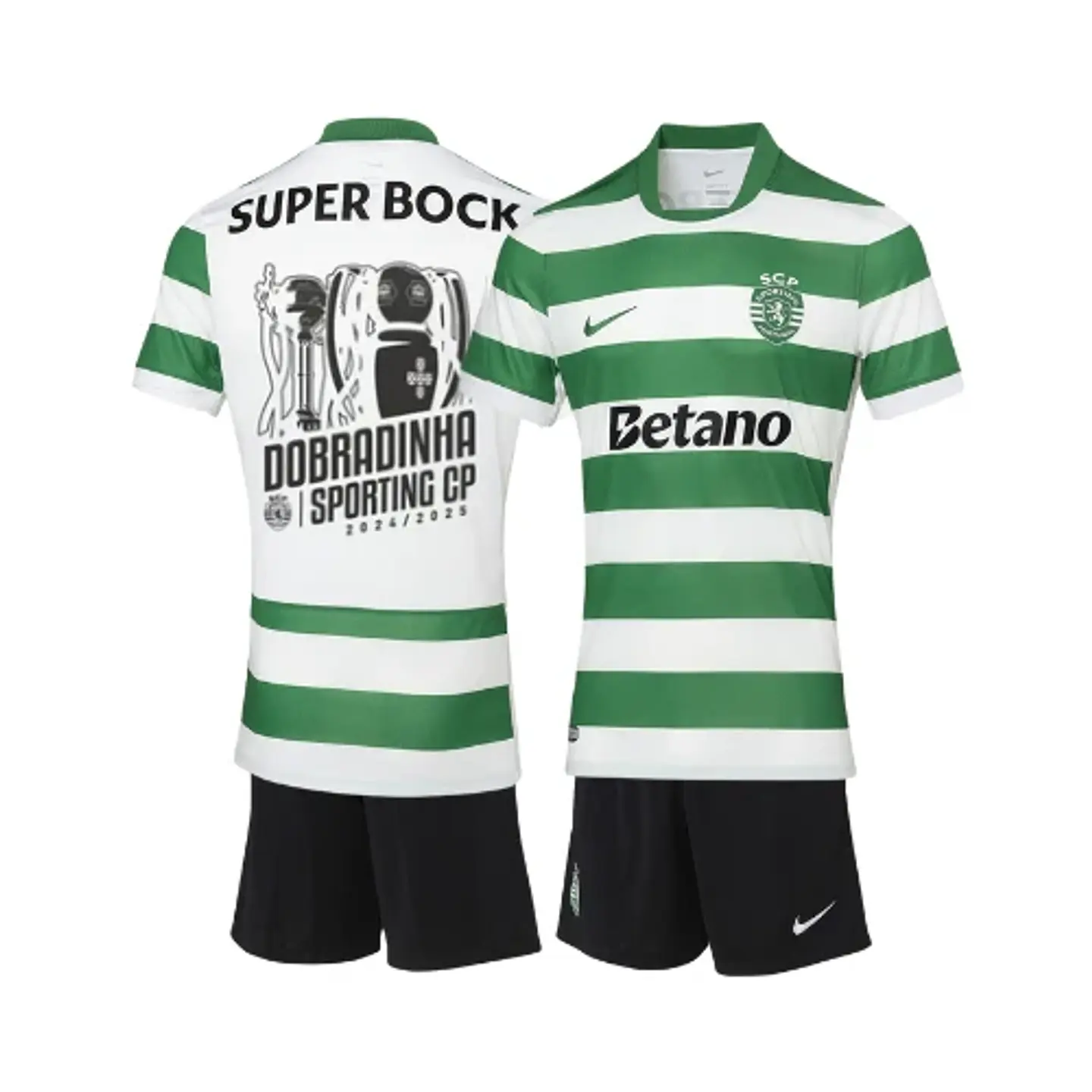 Conjunto Criança Sporting CP Dobradinha - 25/26  1