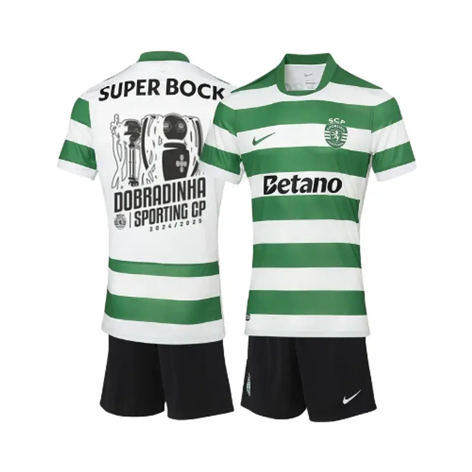 Conjunto Criança Sporting CP Dobradinha - 25/26  1