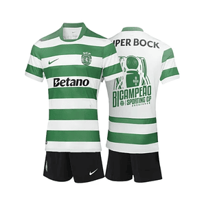 Conjunto Criança Sporting CP Bicampeão - 25/26 