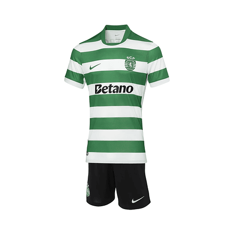 Conjunto Sporting CP Principal Equipamento 2025-2026 Criança