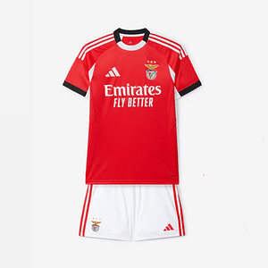 Conjunto SL Benfica Principal Equipamento 2025-2026 Criança