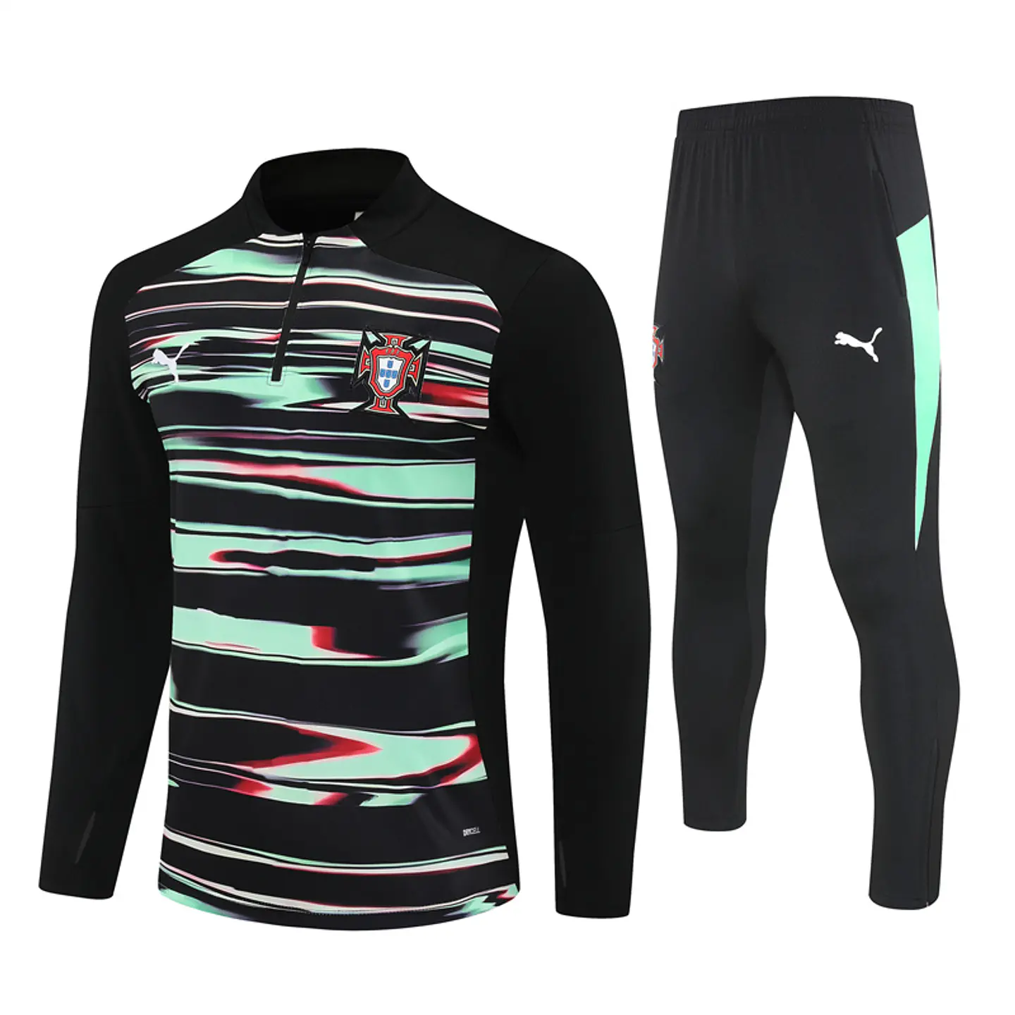 Conjunto de Treino Portugal 2025 - Preto 1