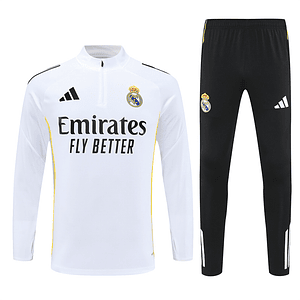 Conjunto Fato de Treino Real Madrid  25/26 - Branco