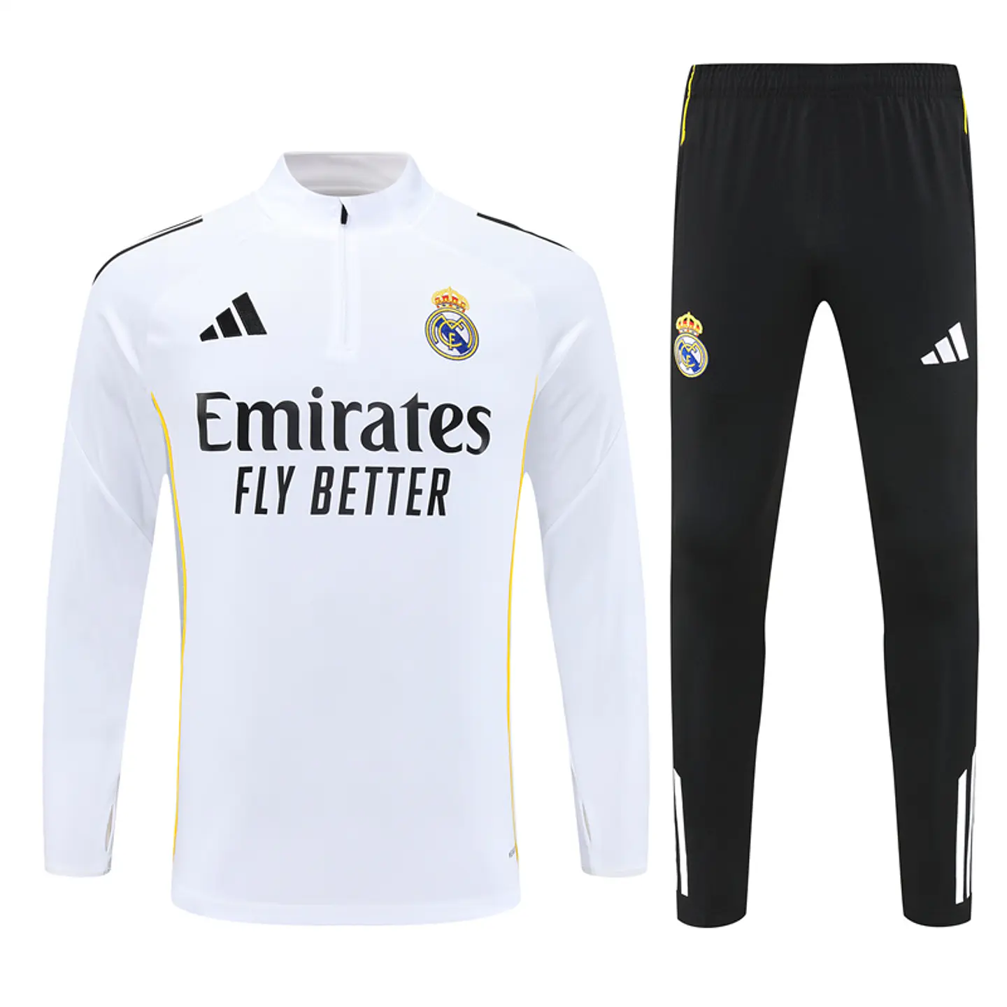 Conjunto Fato de Treino Real Madrid  25/26 - Branco 1