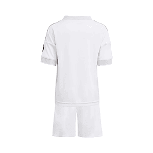Conjunto Real Madrid Primeiro Equipamento 2025-2026 Criança
