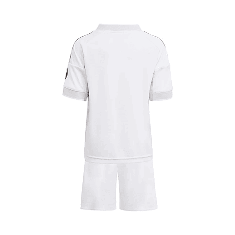 Conjunto Real Madrid Primeiro Equipamento 2025-2026 Criança