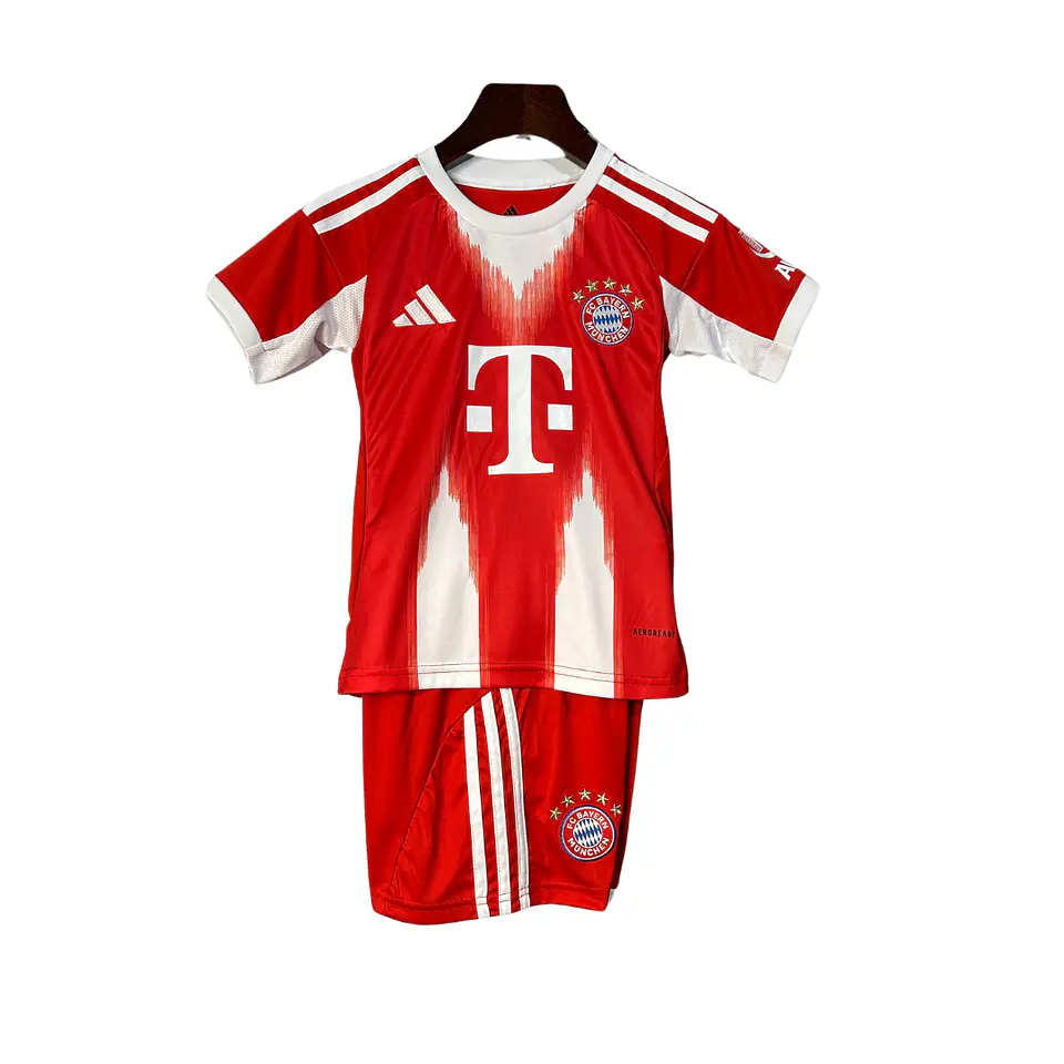 Conjunto Bayern Munich Principal Equipamento 2025/26 1