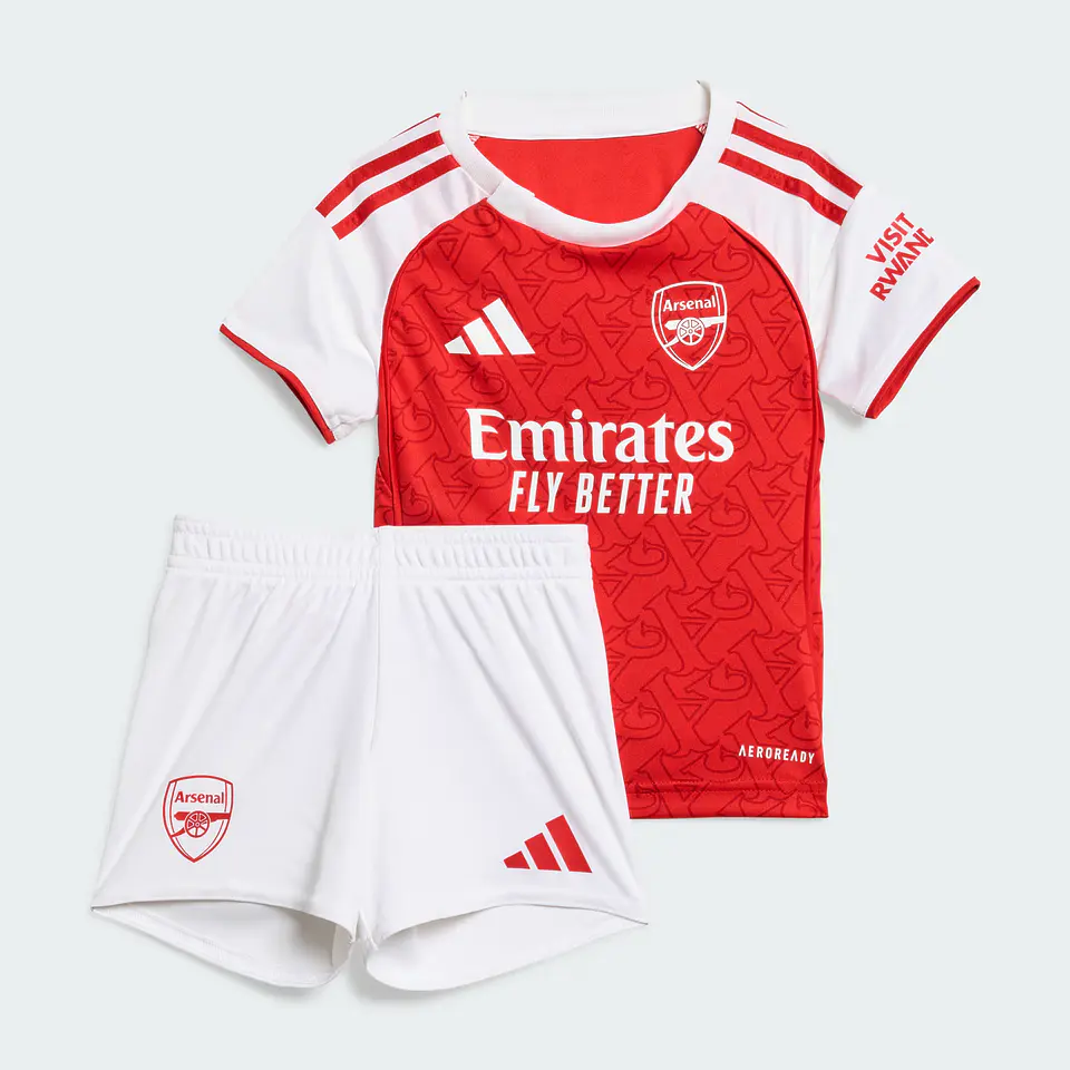 Conjunto Arsenal Primeiro Equipamento 2025-2026 Criança  1