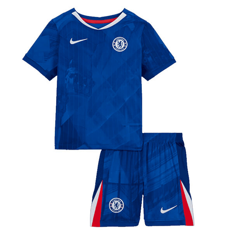 Conjunto Chelsea Primeiro Equipamento 2025-2026 Criança