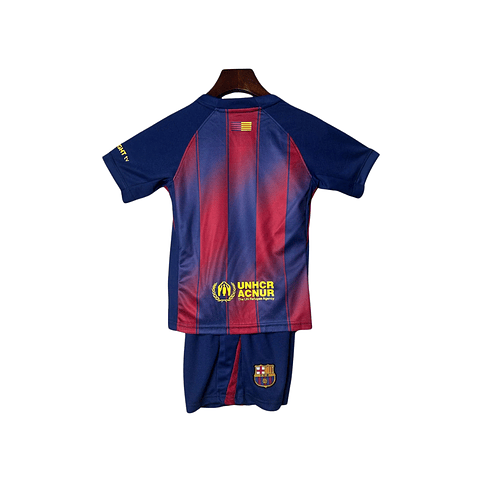 Conjunto Barcelona Primeiro Equipamento 2025-2026