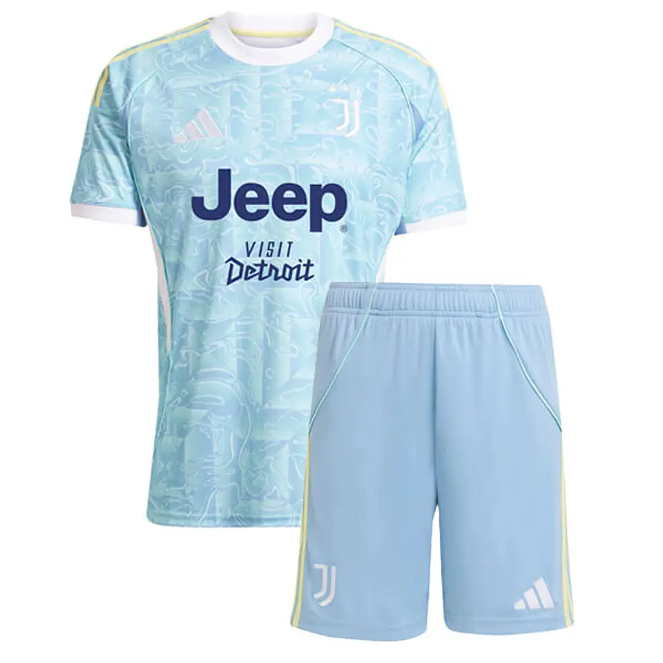 Conjunto Juventus Alternativo Equipamento 2025-2026 Criança   1