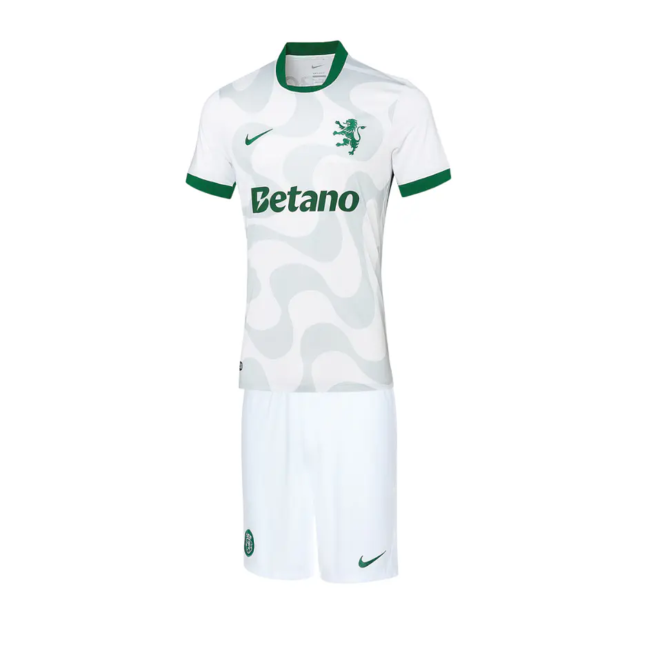 Conjunto Sporting CP Alternativo Equipamento 2025-2026 Criança  1