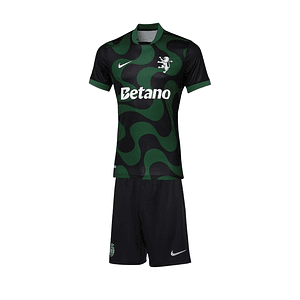 Conjunto Sporting CP Terceiro Equipamento 2025-2026 Criança