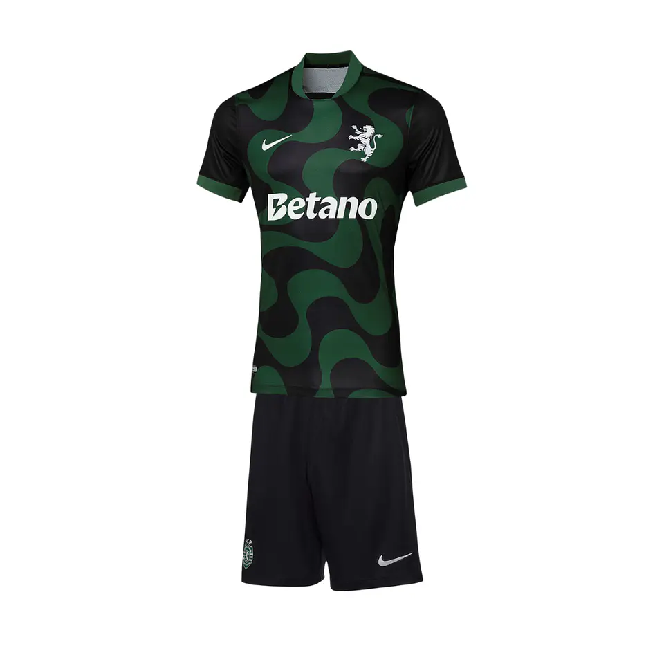 Conjunto Sporting CP Terceiro Equipamento 2025-2026 Criança 1