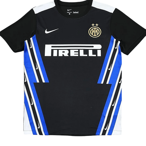 Camisola Inter de Milão Treino Preta 2025-2026