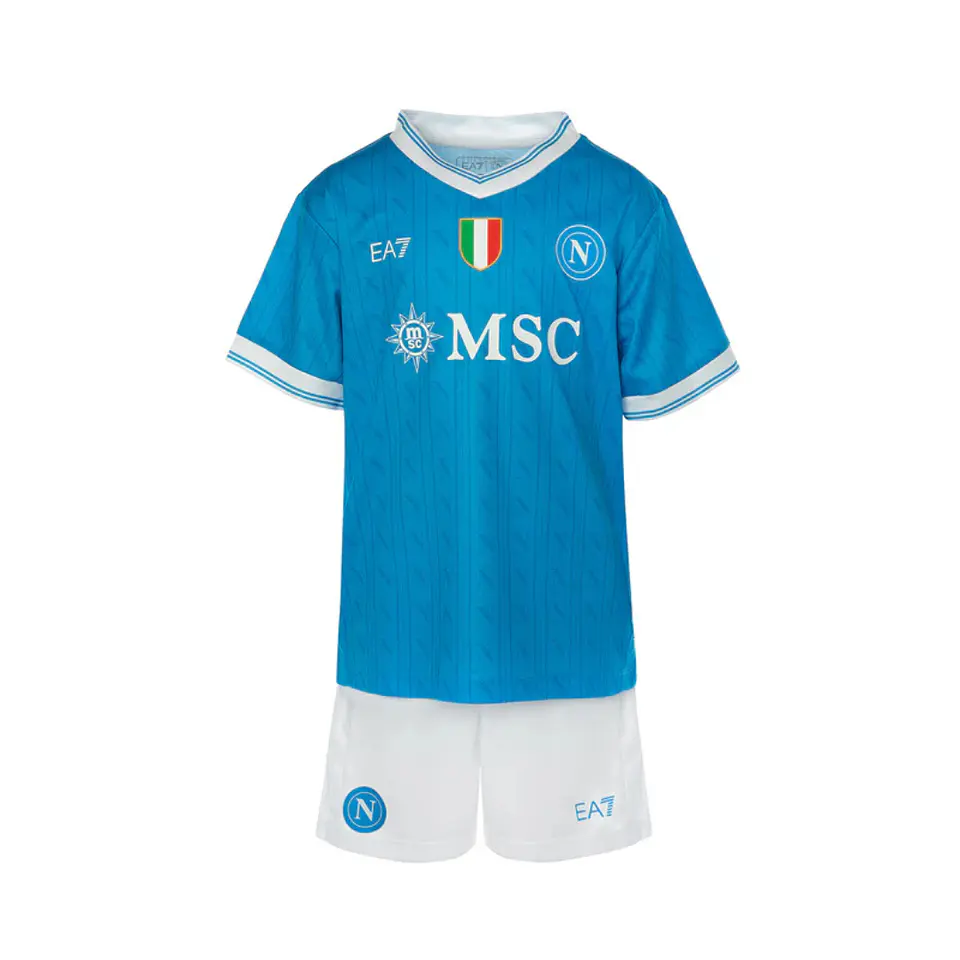 Conjunto Napoli Equipamento Principal 25/26 - Criança 1