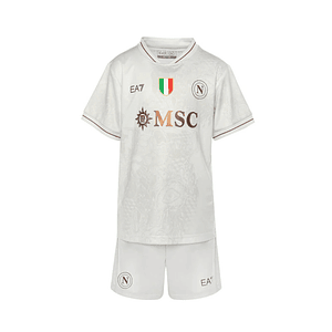 Conjunto Napoli Equipamento Alternativo 25/26 - Criança