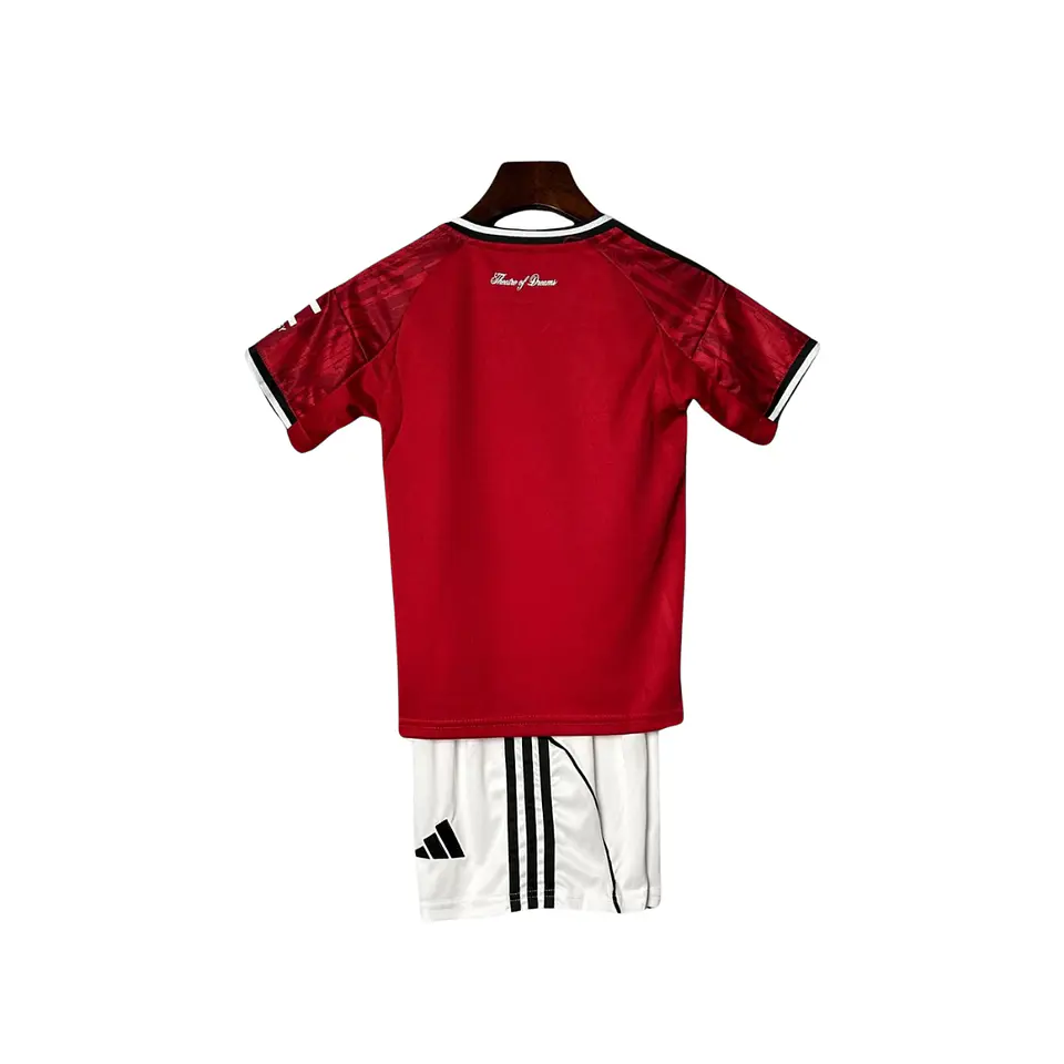 Conjunto Manchester United Primeiro Equipamento 25/26 Criança 2