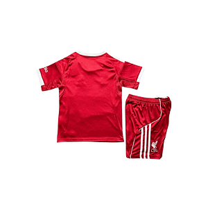 Conjunto Liverpool Primeiro Equipamento 2025-2026 Criança