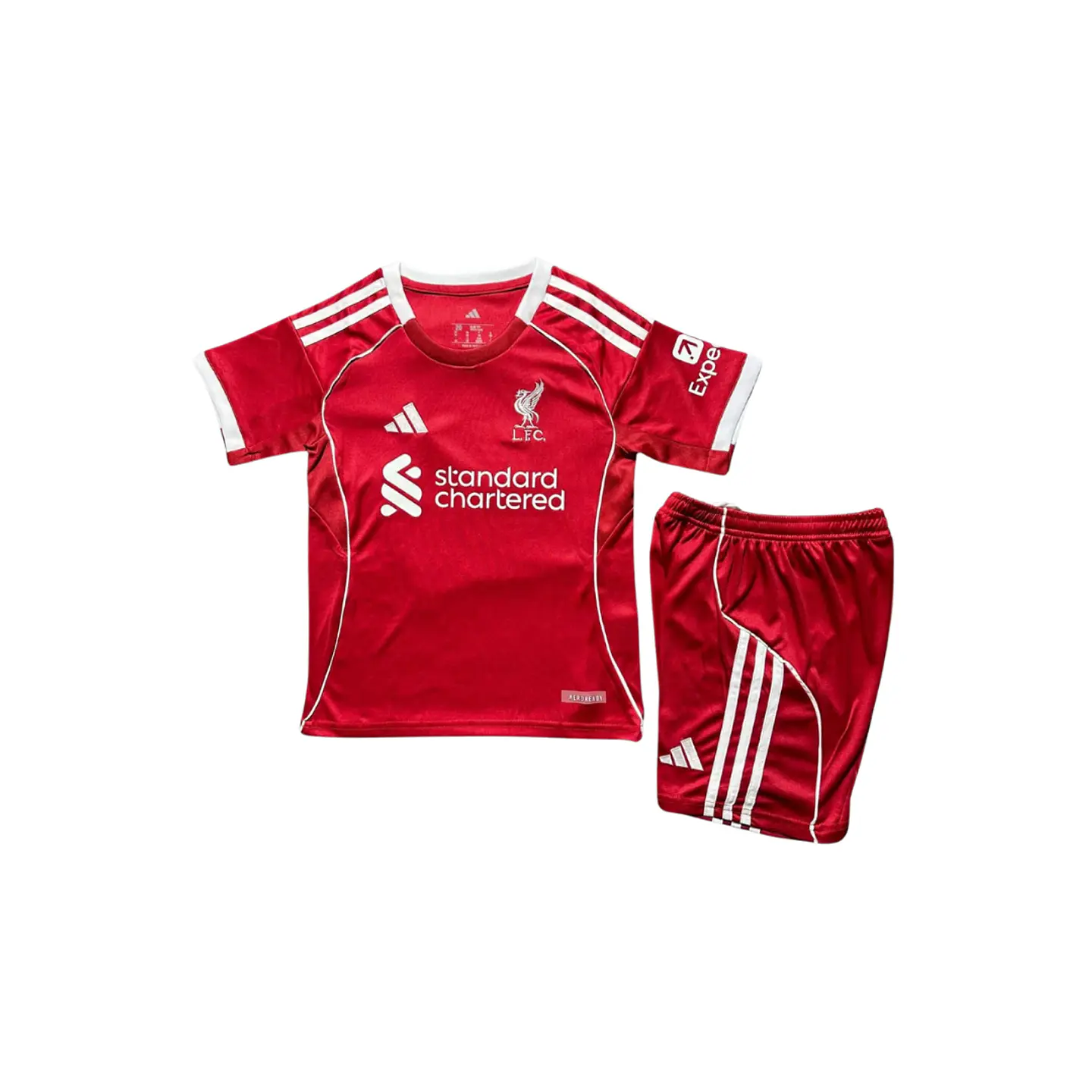 Conjunto Liverpool Primeiro Equipamento 2025-2026 Criança 1