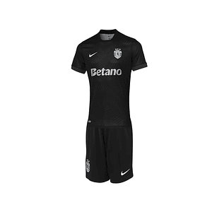 Conjunto Sporting CP Quarto Equipamento 2025-2026 Criança 