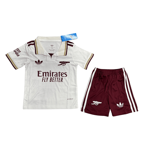 Conjunto Arsenal Terceiro Equipamento 2025-2026 Criança 