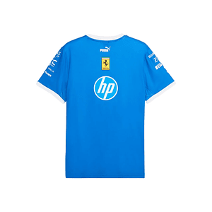 T-Shirt Equipa Ferrari 2025 - Azul