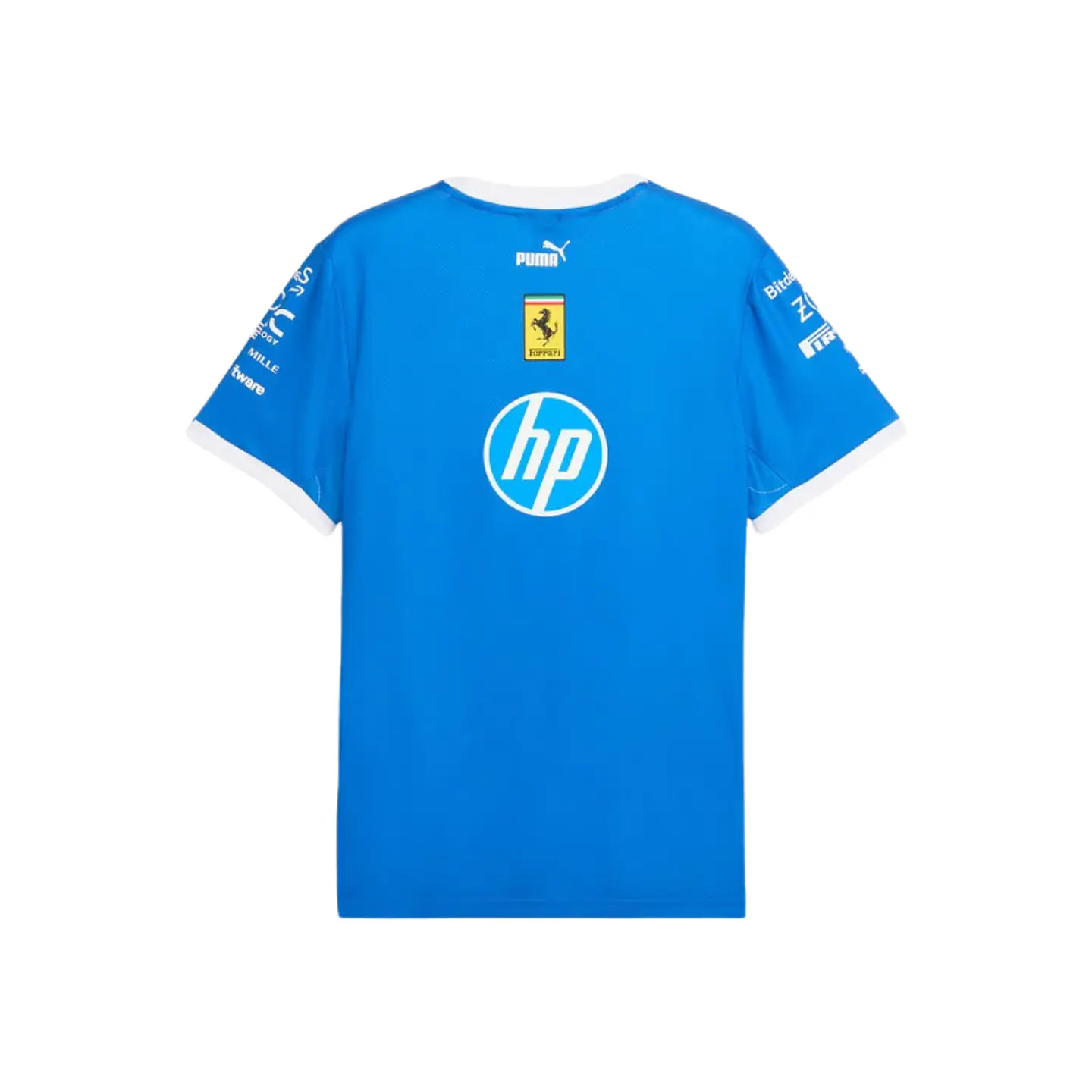 T-Shirt Equipa Ferrari 2025 - Azul 2