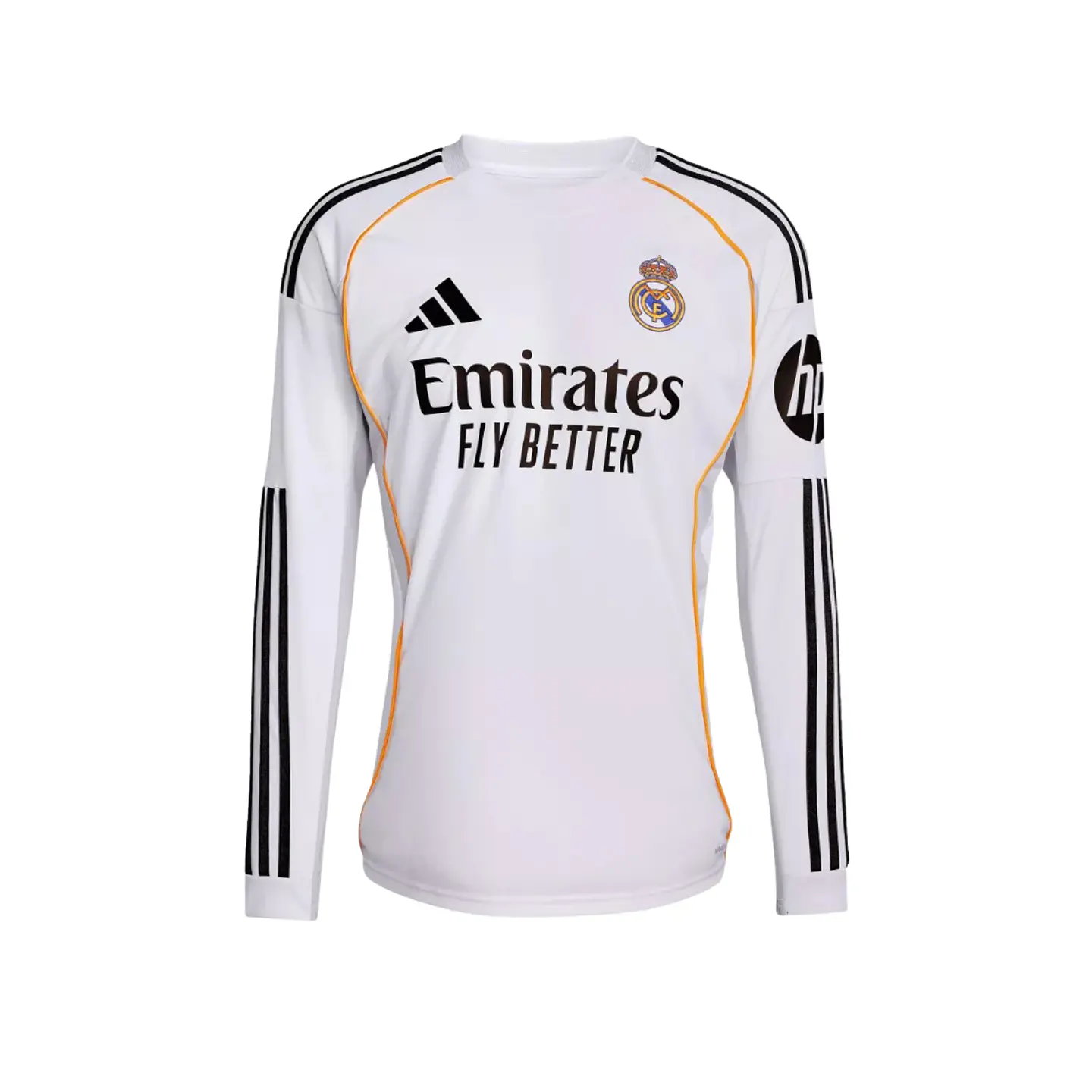 Camisola Real Madrid Principal Equipamento 25/26 - Manga Comprida 1
