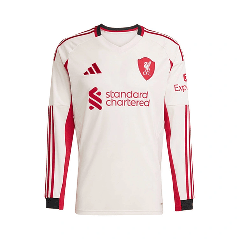 Camisola Liverpool FC Alterntiva Equipamento 25/26 - Manga Comprida