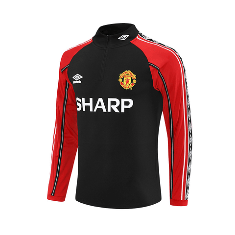 Camisola de Manchester United 98/99 - Half Zip