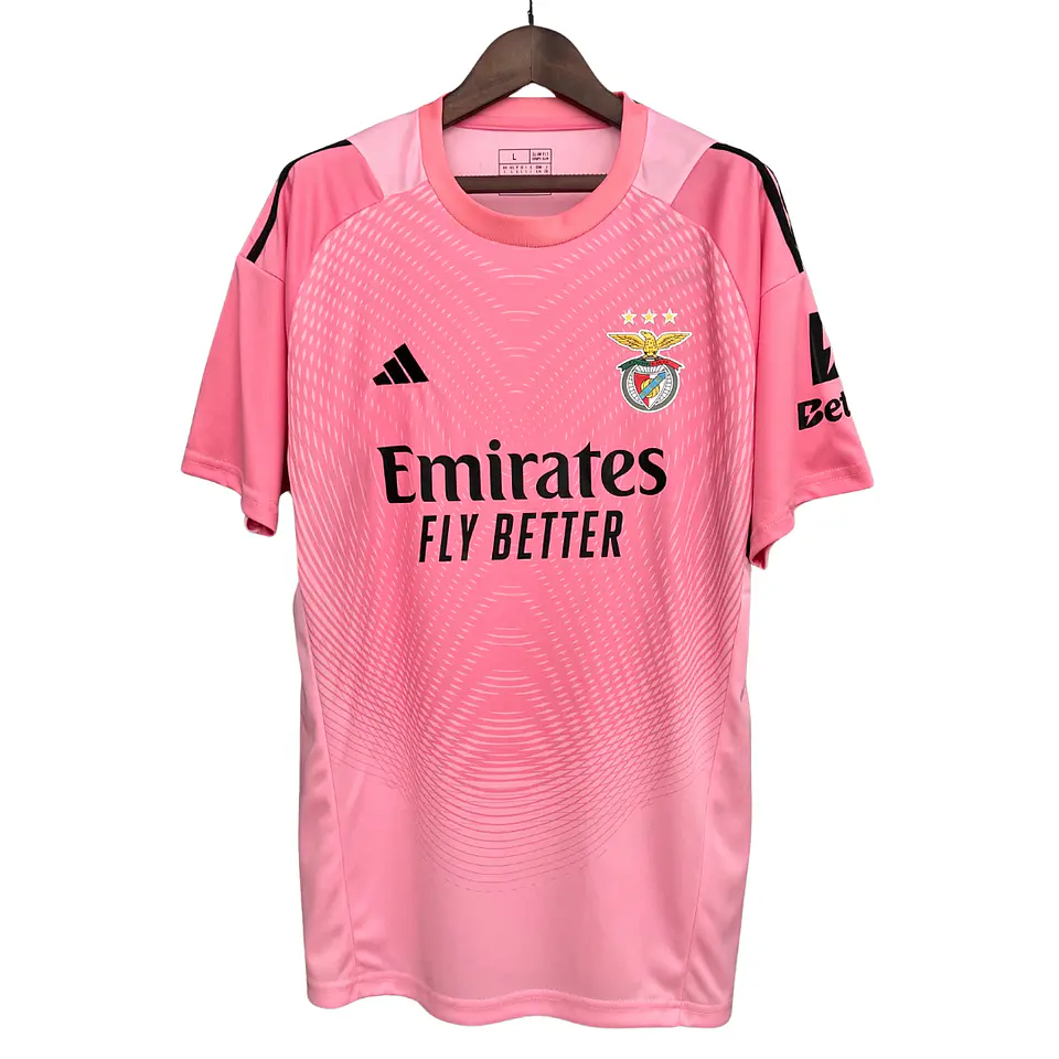 Camisola SL Benfica Guarda-Redes 25-26 - Rosa 1