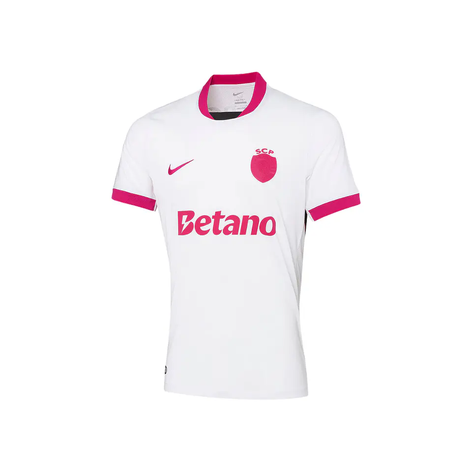 Camisola Sporting CP Equipamento Rosa 25/26 1