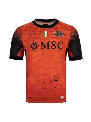 Camisola Napoles Halloween Equipamento Laranja 2025-2026