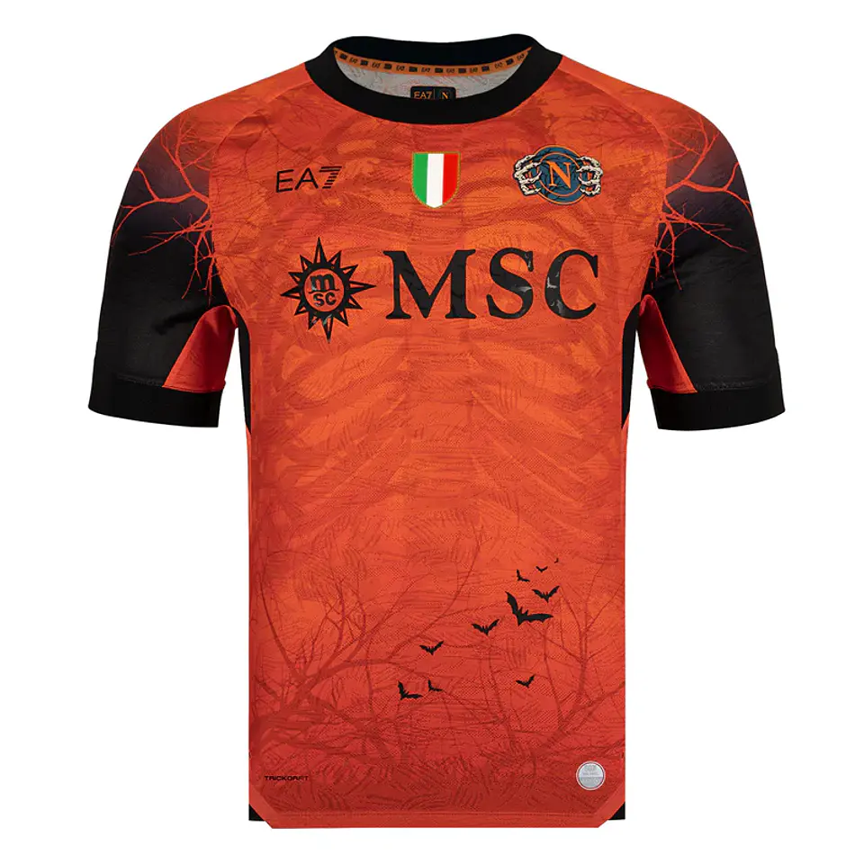 Camisola Napoles Halloween Equipamento Laranja 2025-2026 1