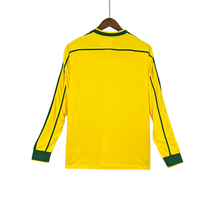 Camisola Brasil 1998 Manga Comprida