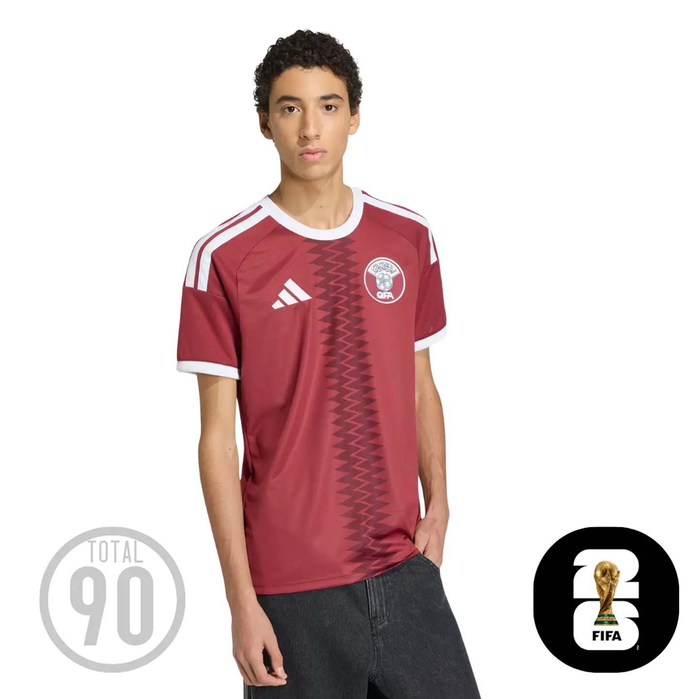 Camisola Principal Catar 2026 1