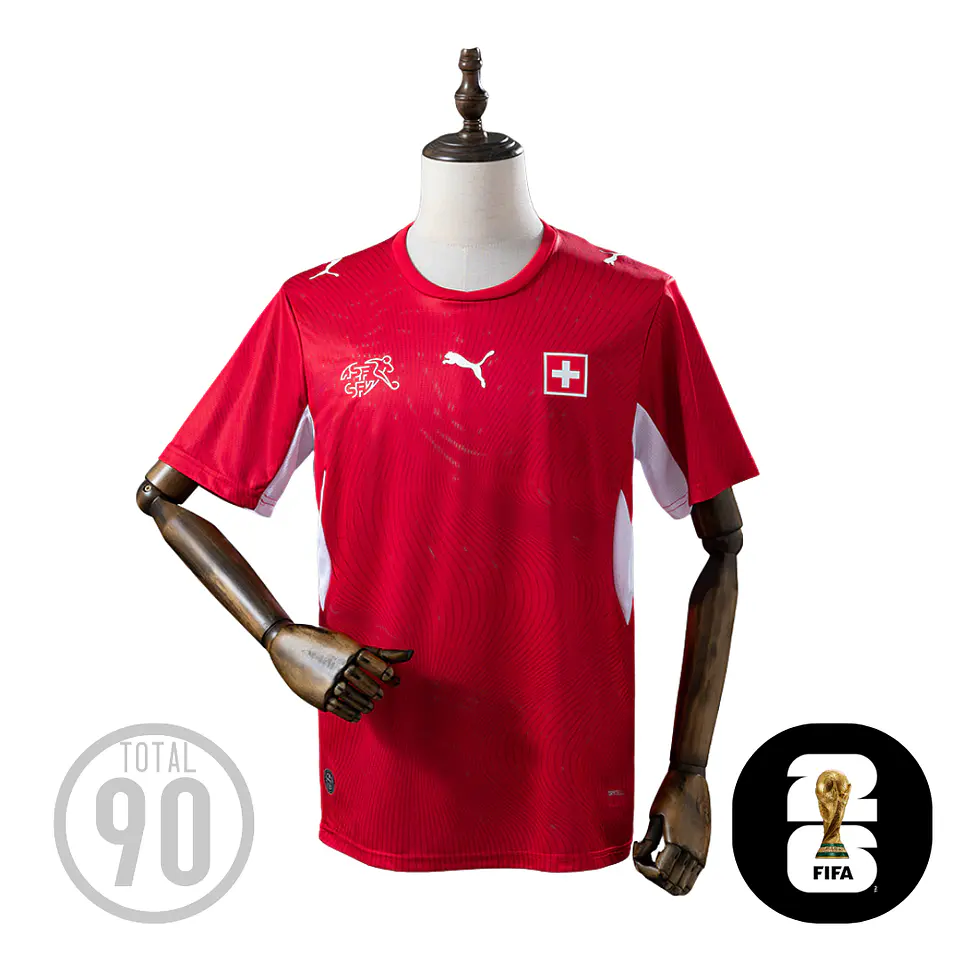 Camisola Principal Suiça 2026 2