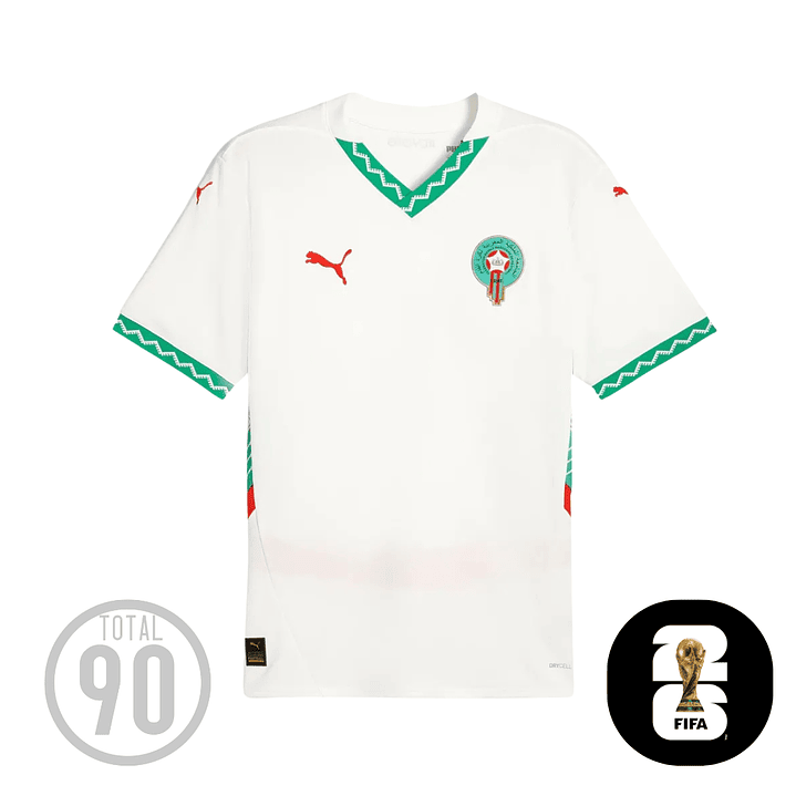 Camisola Alternativa Marrocos 2026 2