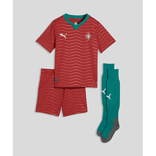 Conjunto Portugal Primeiro Equipamento 2026 Criança  