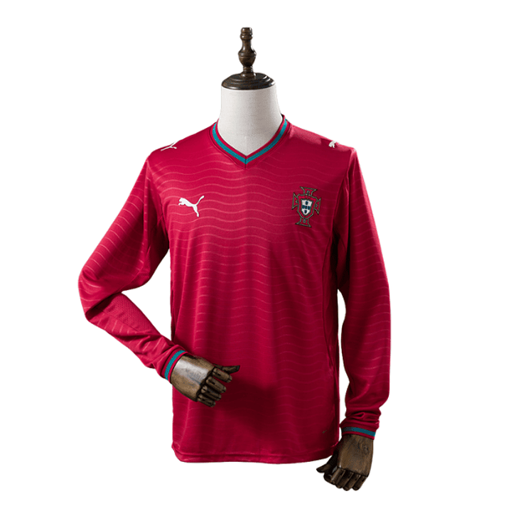 Camisola Portugal Principal 2026 Manga Comprida 1